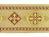 Imagen de Estolón Bizantino oro/color para casulla H. 18 cm