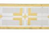 Imagen de Estolón para casulla oro/color Cruz Estrella H. 18 cm