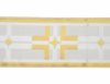 Imagen de Estolón para casulla oro/color Cruz Estrella H. 18 cm