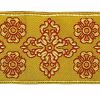 Picture of Golden thread Galloon Cross H. 9 cm (3,5 inch) for vestments