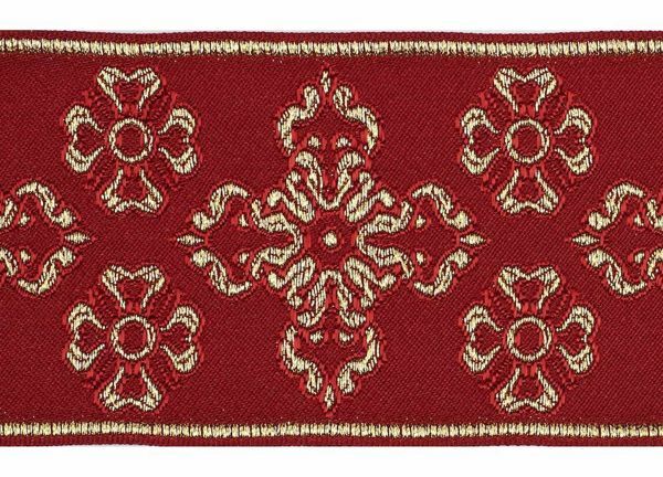 Picture of Golden thread Galloon Cross H. 9 cm (3,5 inch) for vestments