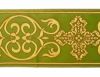 Picture of Gold/color Orphrey Orthodox Cross H. 18 cm (7,1 inch)