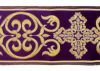 Picture of Gold/color Orphrey Orthodox Cross H. 18 cm (7,1 inch)