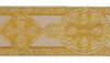 Imagen de Galón Bizantino oro H. 9 cm para casullas y ornamentos