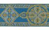 Imagen de Galón Bizantino oro H. 9 cm para ornamentos litúrgicos