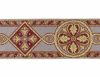 Imagen de Galón Bizantino oro H. 9 cm para ornamentos litúrgicos