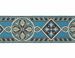 Picture of Byzantine Galloon H. cm 8 (3,1 inch) Viscose and Polyester Fabric Black Red White Yellow Light blue Brown Rosewood Black Dark Green Black Brown Ivory Bordeaux Green Oasis Trim Orphrey Banding for liturgical Vestments 