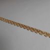 Picture of Gold Agremano Fleur-de-lis H. 0,8 cm (0,31 inch) metallic thread & viscose