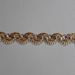 Picture of Agremano Braided Trim Chain H. cm 1 (0,4 inch) Polyester and Viscose Border Edge Trimming for liturgical Vestments