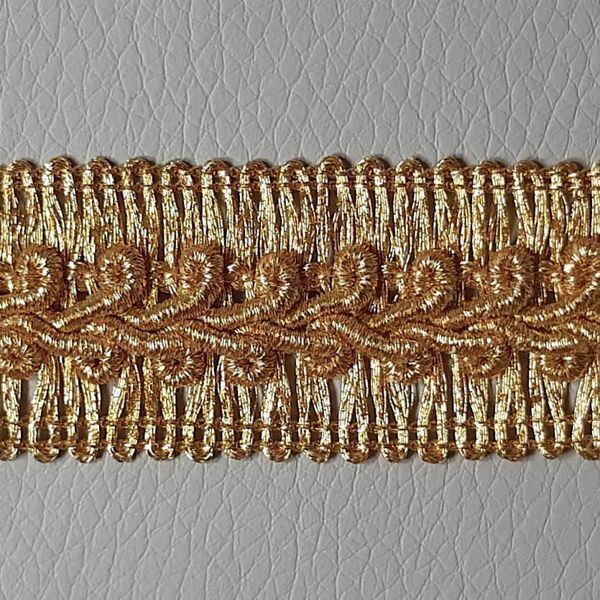 Picture of Golden thread Agremano H. 2,50 cm (0,98 inch) viscose & polyester