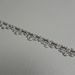 Immagine di Agremano metallo argento H. cm 0,5 (0,19 inch.) 1 lama filato metallico Viscosa Orlo Bordo Passamaneria per Paramenti sacri 