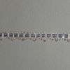 Picture of 3-webbings gold Agremano H. 1 cm (0,39 inch) metallic thread & viscose