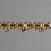 Picture of Agremano Braided Trim gold metal H. cm 0,5 (0,19 inch.) 1-webbing Metallic thread and Viscose Border Edge Trimming for liturgical Vestments