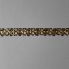 Picture of Antique Gold braided Trim H. 1,5 cm (0,59 inch) viscose & polyester