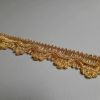 Picture of Gold braided Trim H. 2,5 cm (0,98 inch) viscose & polyester 