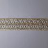 Picture of Gold net braided Trim H. 5 cm (2,0 inch) viscose & polyester