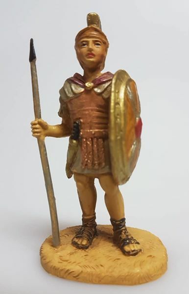 Imagen de Soldado con lanza Belén Pellegrini 8 cm pequeño plástico barato