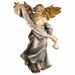 Immagine di Angelo Gloria cm 16 (6,3 inch) Presepe Pastore Dipinto a Mano Statua artigianale in legno Val Gardena stile contadino classico 