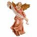 Imagen de Ángel Gloria cm 10 (3,9 inch) Belén Pastor Pintado a Mano Estatua artesanal de madera Val Gardena estilo campesino clásico