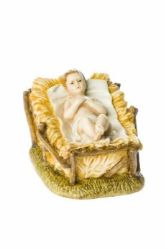 Picture of Baby Jesus 11 cm (4 inch) Lando Landi Nativity Scene in resin FOR OUTDOORS