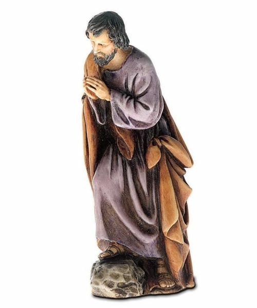 Immagine di San Giuseppe cm 11 (4 inch) Presepe Landi Moranduzzo Statua in resina stile Arabo