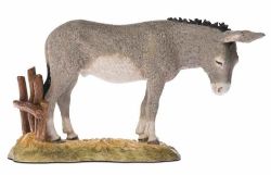 Picture of Donkey 18 cm (7,1 inch) Lando Landi Nativity Scene in resin FOR OUTDOORS