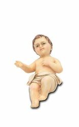 Immagine di Gesù Bambino cm 20 (7,9 inch) Presepe Landi Moranduzzo Statua in resina stile Arabo