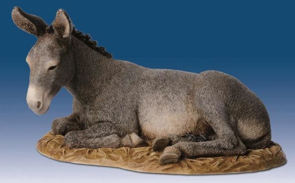 Picture of Donkey cm 30 (11,8 inch) Landi Moranduzzo Nativity Scene resin Statue Arabic style