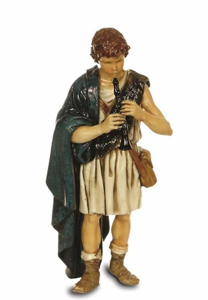 Immagine di Pifferaio cm 13 (5,1 inch) Presepe Landi Moranduzzo Statua in plastica PVC stile Arabo