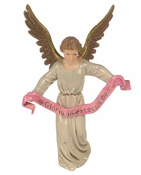 Picture of Glory Angel cm 12 (4,7 inch) Landi Moranduzzo Nativity Scene plastic PVC Statue Neapolitan style