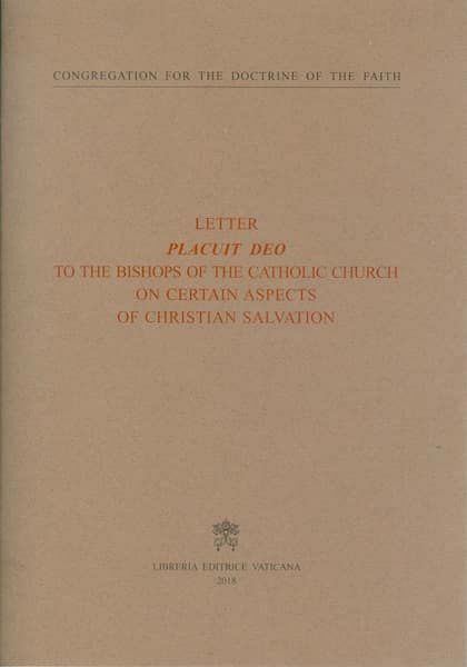 Immagine di Letter Placuit Deo to the Bishops of the Catholic Church on certain aspects of Christian salvation