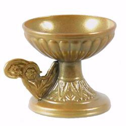 Picture of Liturgical Censer diam. cm 7,5 (3 inch) bronze color grain incense burner