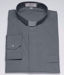 Picture of Tab-Collar Clergy Shirt long sleeve pure Cotton Felisi 1911 White Blue Celestial Light Grey Medium Grey Dark Grey Black 