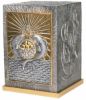 Picture of Catholic Tabernacle bicolor bronze Exposition H. 46 cm (18,1 inch) Loaves Fishes