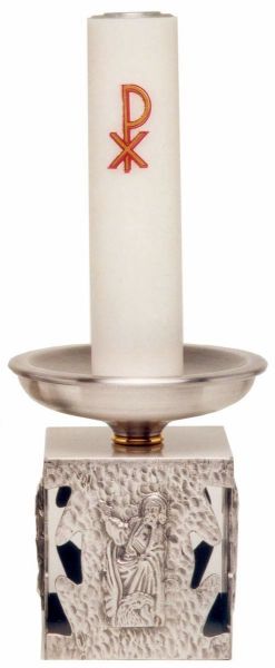Immagine di Candeliere Chiesa H. 17 cm Quattro Evangelisti