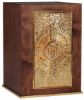 Picture of Wooden Tabernacle Exposition H. 30 cm (11,8 inch) Cross IHS Rays