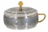 Immagine di IMPILABILE Pisside con coperchio H. 12 cm Uva Spighe stilizzate