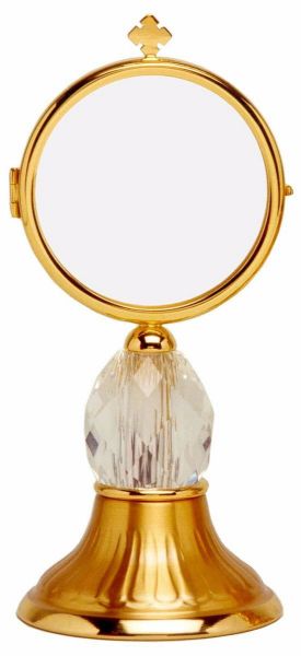 Immagine di Teca Ostensorio Diam. 8 cm nodo diamante