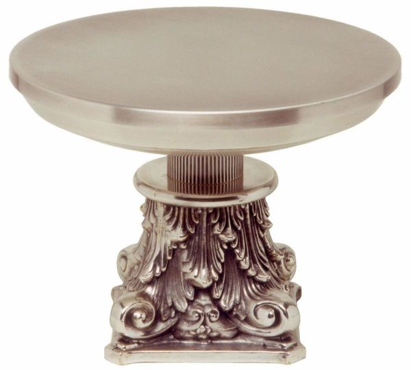 Imagen de Trono barroco para Custodia H. 15 cm Hojas Flores