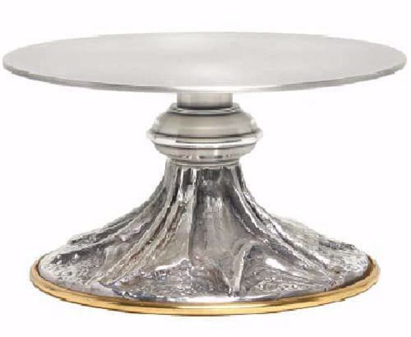 Picture of Altar Throne Base for Monstrance H. cm 7 (2,8 inch) stylized Rays of Light in brass Gold Silver 