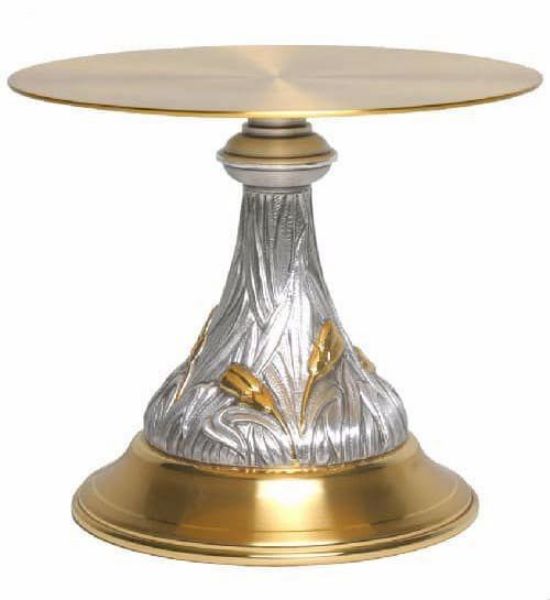 Picture of Monstrance Stand H. 13 cm (5,1 inch) floral decorations