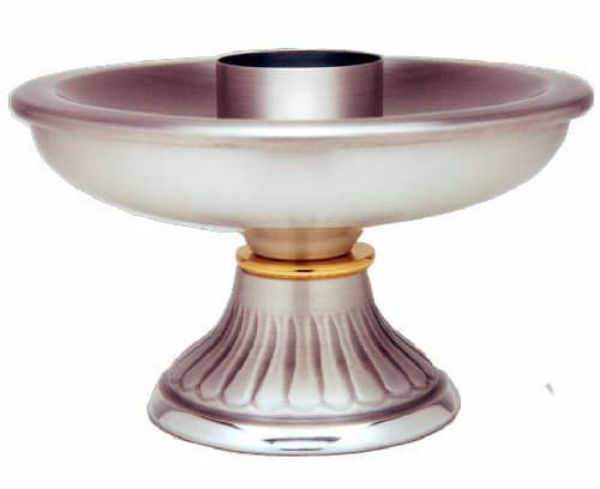 Immagine di Candeliere Chiesa H. 6,5 cm piede decorato