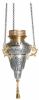 Picture of Sanctuary Lamp H. 15 cm (5,9 inch) Leaves chiseled brass