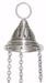 Imagen de Lámpara de suspensión del Santísimo Sacramento H. cm 15 (5,9 inch) Hojas latón Oro Plata porta velas para Santuario Iglesias