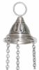 Picture of Sanctuary Lamp H. 15 cm (5,9 inch) Leaves chiseled brass