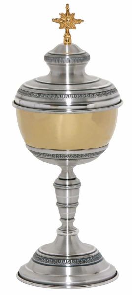 Picture of Ciborium H. 26 cm (10,2 inch) lathed foot