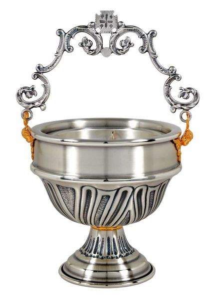 Picture of Chiseled Holy Water Pot H. 13 cm (5,1 inch) small Knot