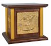 Picture of Wooden Catholic Tabernacle H. 35 cm (13,8 inch) Basket of Bread