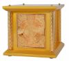 Picture of Small wooden Tabernacle 4 columns H. 33 cm (13,0 inch) Cross IHS Rays