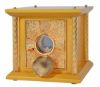 Picture of Small wooden Tabernacle 4 columns Exposition H. 33 cm (13,0 inch) Cross IHS
